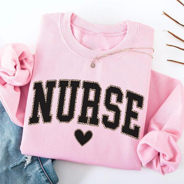 Leopard Nurse RN Graduation Appreciation Gift T-Shirt / Sweatshirt / Hoodie