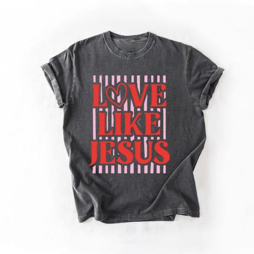 Love Like Jesus Preppy Valentine's Day T-Shirt / Sweatshirt / Hoodie
