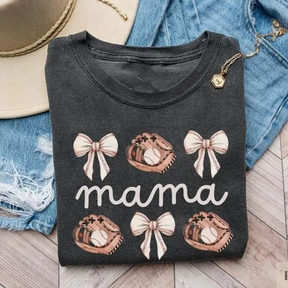 Baseball Mama Game Day T-Shirt / Sweatshirt / Hoodie