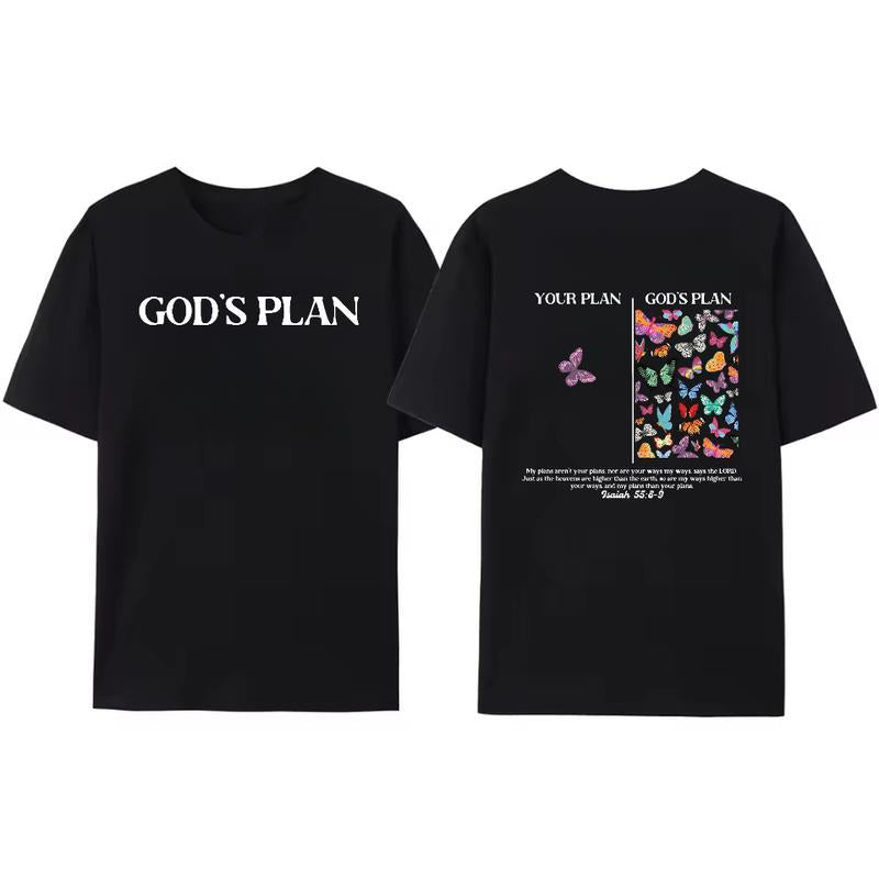 God's Plan Unisex Christian Vintage 90s Graphic Gift T-Shirt / Sweatshirt / Hoodie