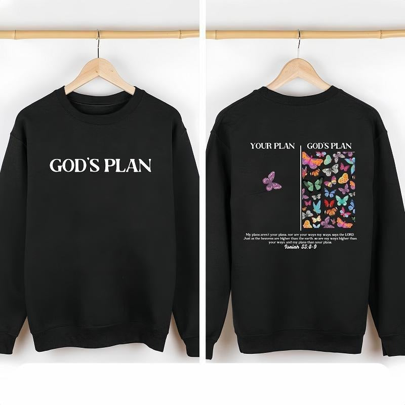 God's Plan Unisex Christian Vintage 90s Graphic Gift T-Shirt / Sweatshirt / Hoodie