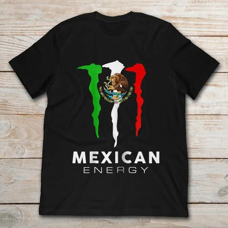 Mexican Energy Drink Inspired Mexico Flag T-Shirt / Sweatshirt / Hoodie