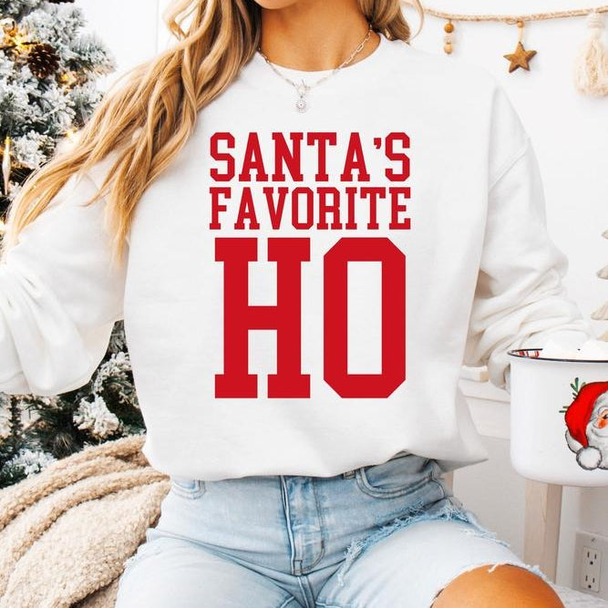 Santa’s Favorite Ho T-Shirt / Sweatshirt / Hoodie