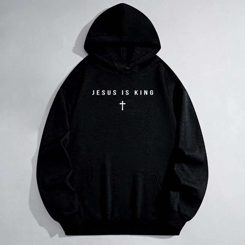 Jesus Is King Cross Graphic Religious T-Shirt / Sweatshirt / Hoodie