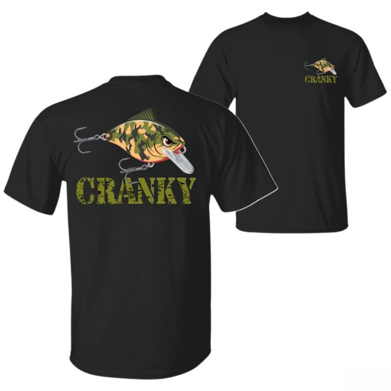 Crankbait Fishing Lure Graphic Camo Bass Humor Angler Gift T-Shirt / Sweatshirt / Hoodie