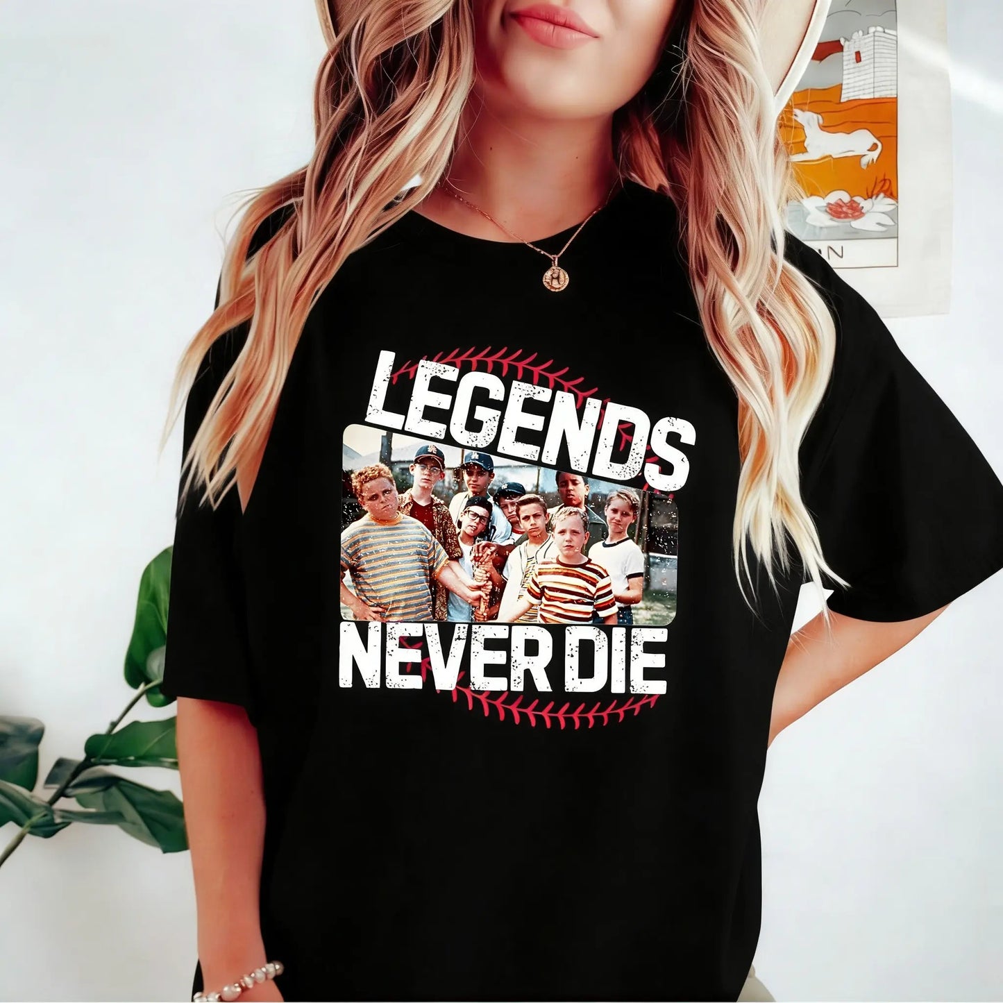 Legends Never Die Retro 1990s Baseball Inspired T-Shirt / Sweatshirt / Hoodie