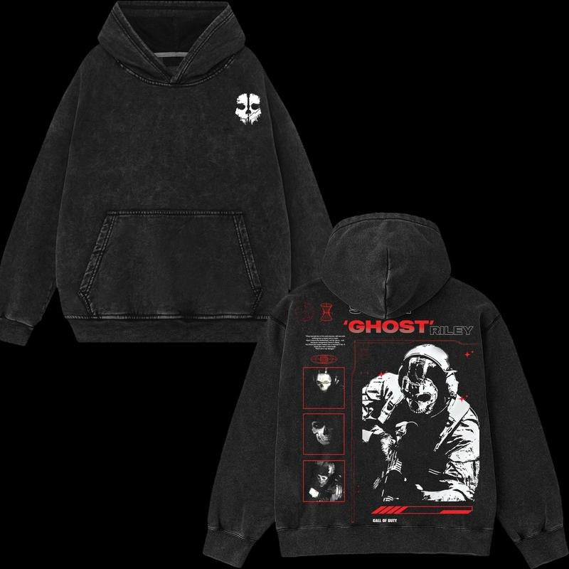 Ghost COD Double Printed T-Shirt / Sweatshirt / Hoodie