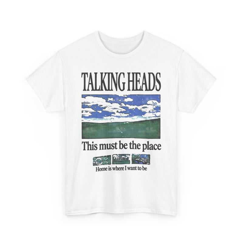 Talking Heads Graphic This Must Be The Place Lyric Rock Inspired Classic Album Unisex T-Shirt / Sweatshirt / Hoodie