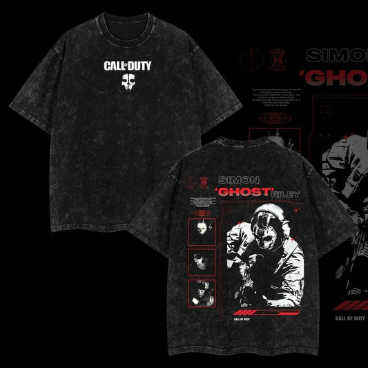 Ghost COD Double Printed T-Shirt / Sweatshirt / Hoodie