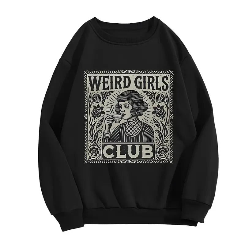 Weird Girls Club Whimsy Goth Retro Alt Witch Aesthetic T-Shirt / Sweatshirt / Hoodie