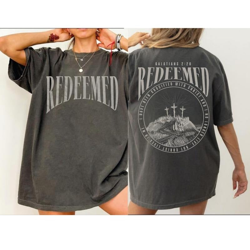 Comfort Colors Redeemed Christian T-Shirt / Sweatshirt / Hoodie
