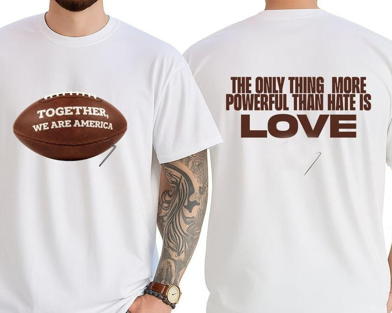 Together We Are America Vintage Football Graphic T-Shirt / Sweatshirt / Hoodie