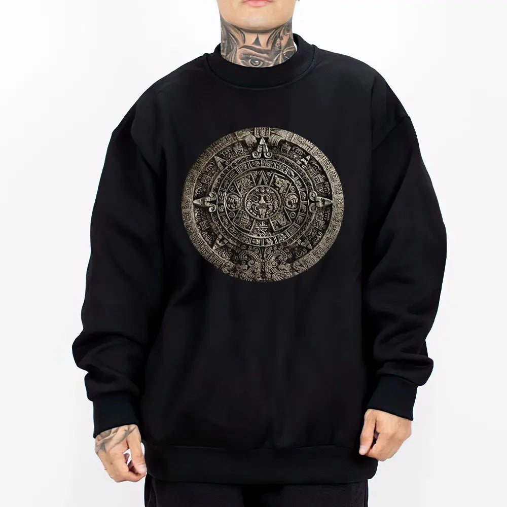 Aztec Calendar Art Graphic T-Shirt / Sweatshirt / Hoodie