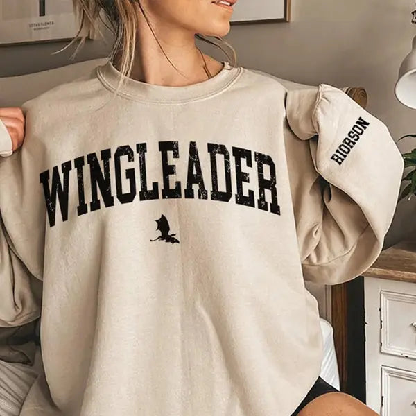 Wingleader Dragon Academy Bookish Fantasy Reader T-Shirt / Sweatshirt / Hoodie
