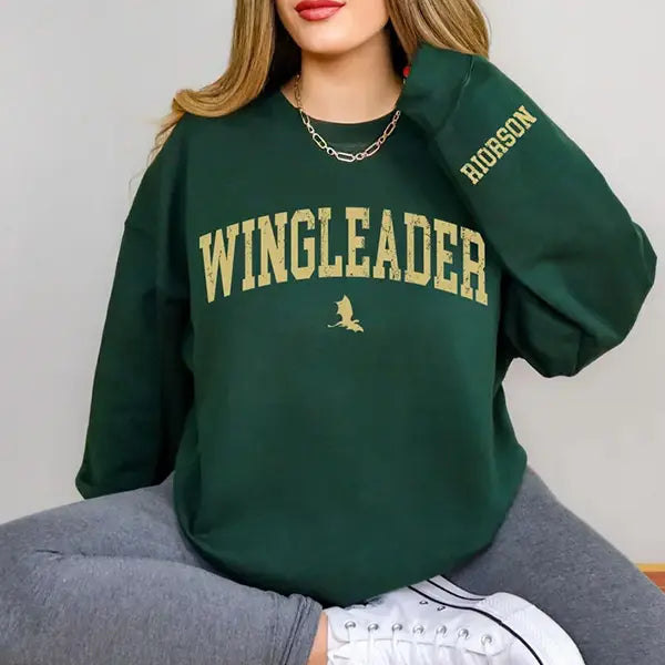 Wingleader Dragon Academy Bookish Fantasy Reader T-Shirt / Sweatshirt / Hoodie