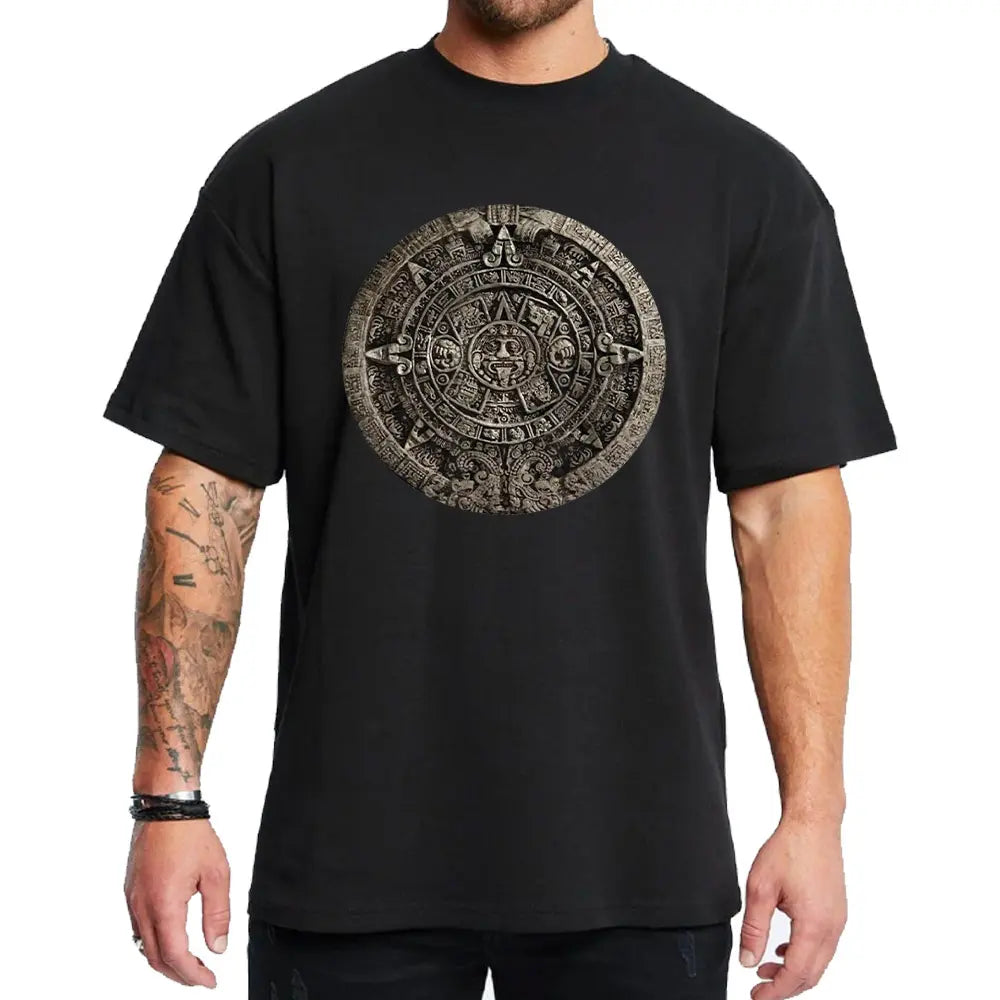 Aztec Calendar Art Graphic T-Shirt / Sweatshirt / Hoodie