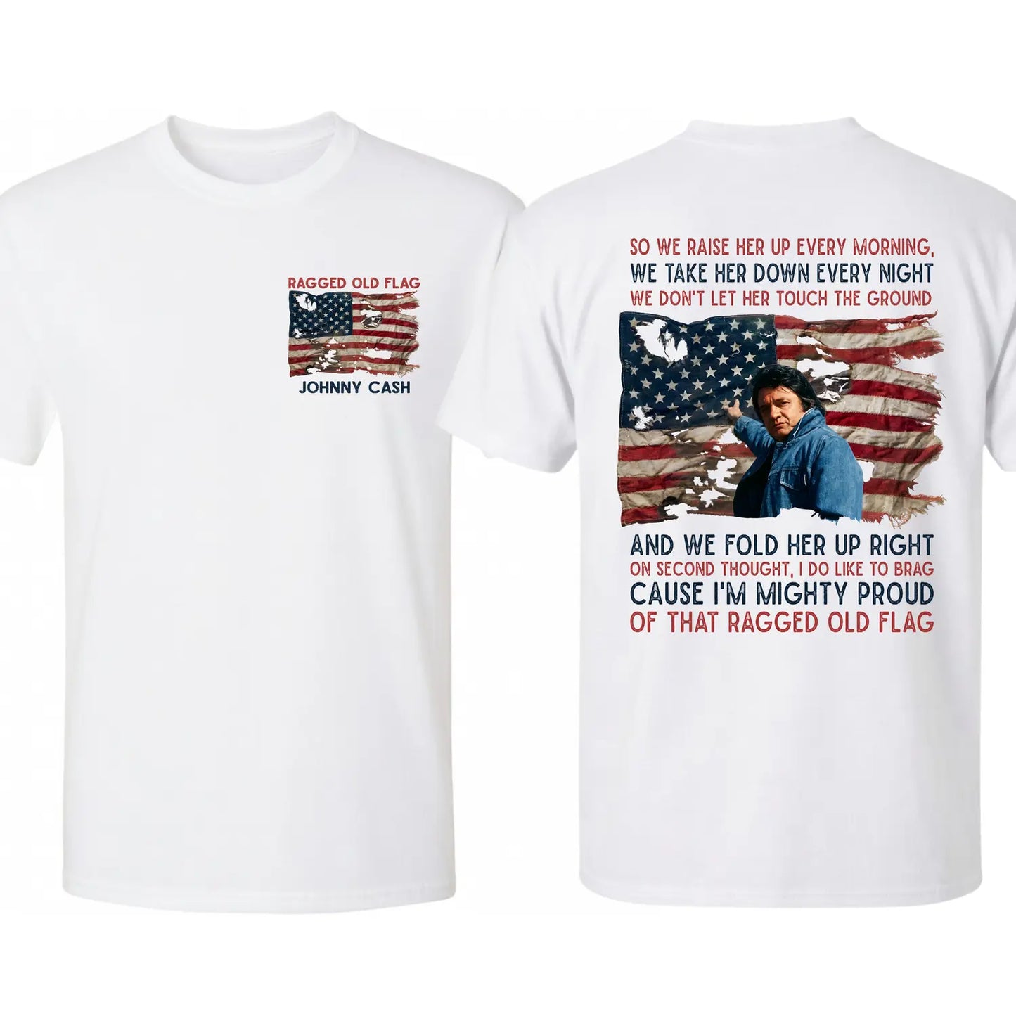 Ragged Flag Country Legend T-Shirt / Sweatshirt / Hoodie